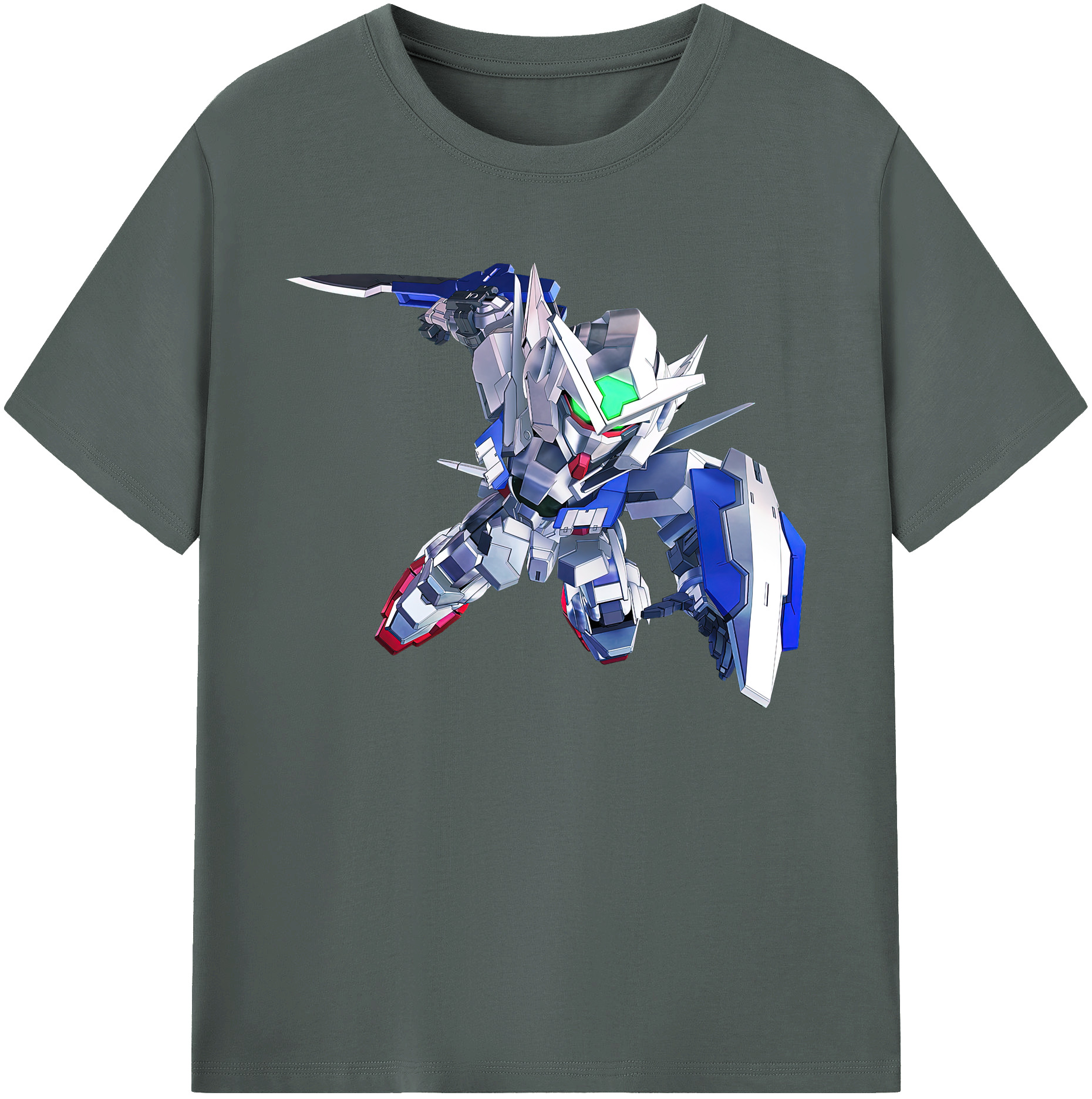 （画像用） 機動戦士ガンダム Mobile Suit Gundam 綿100％ メンズ半袖Tシャツ｜肌触りやわらか＆通気性